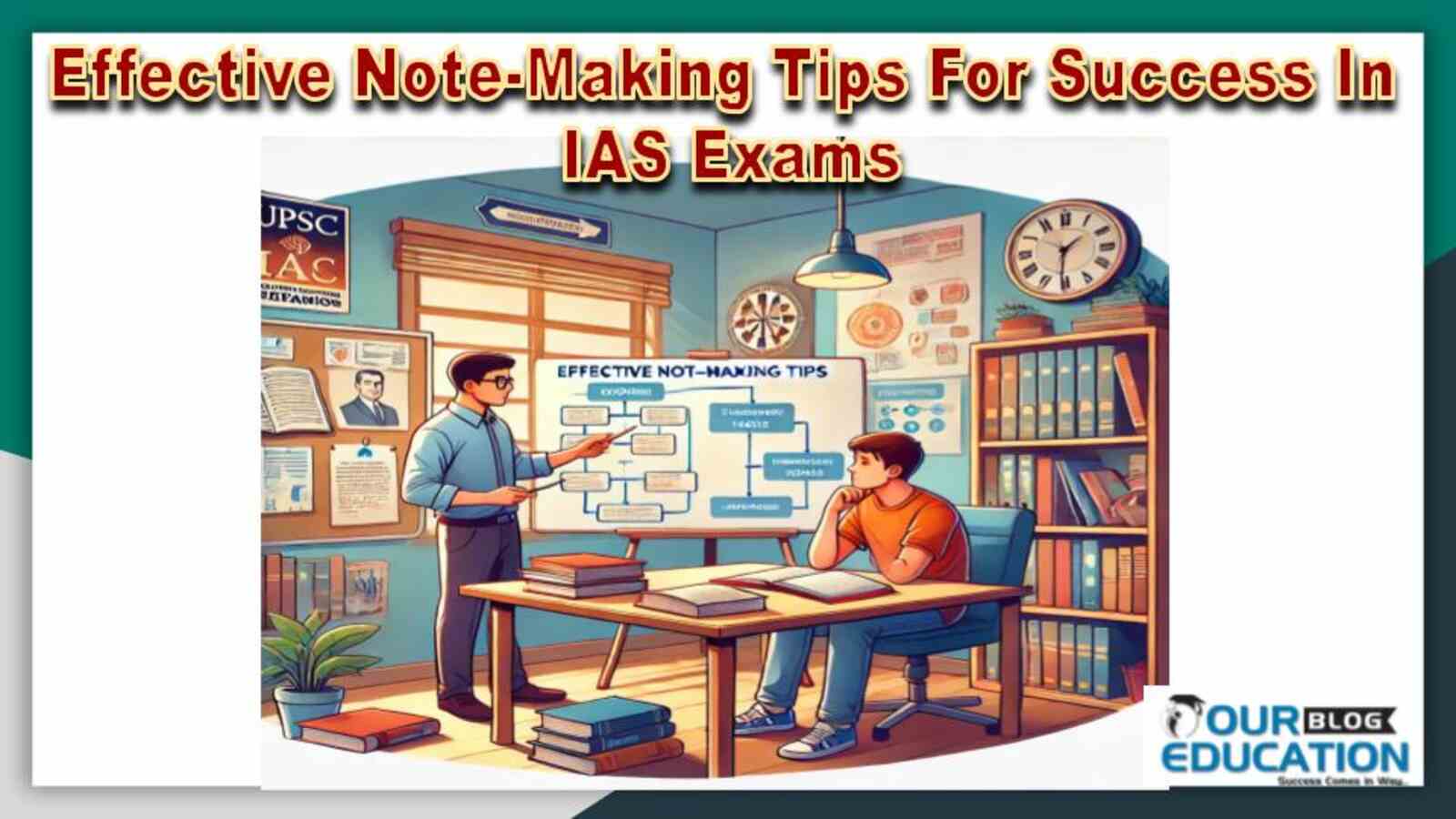 Effective Note-Making Tips For Success In IAS Exams: Techniques and Strategies