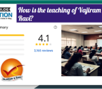 How is the teaching methods of Vajiram and Ravi