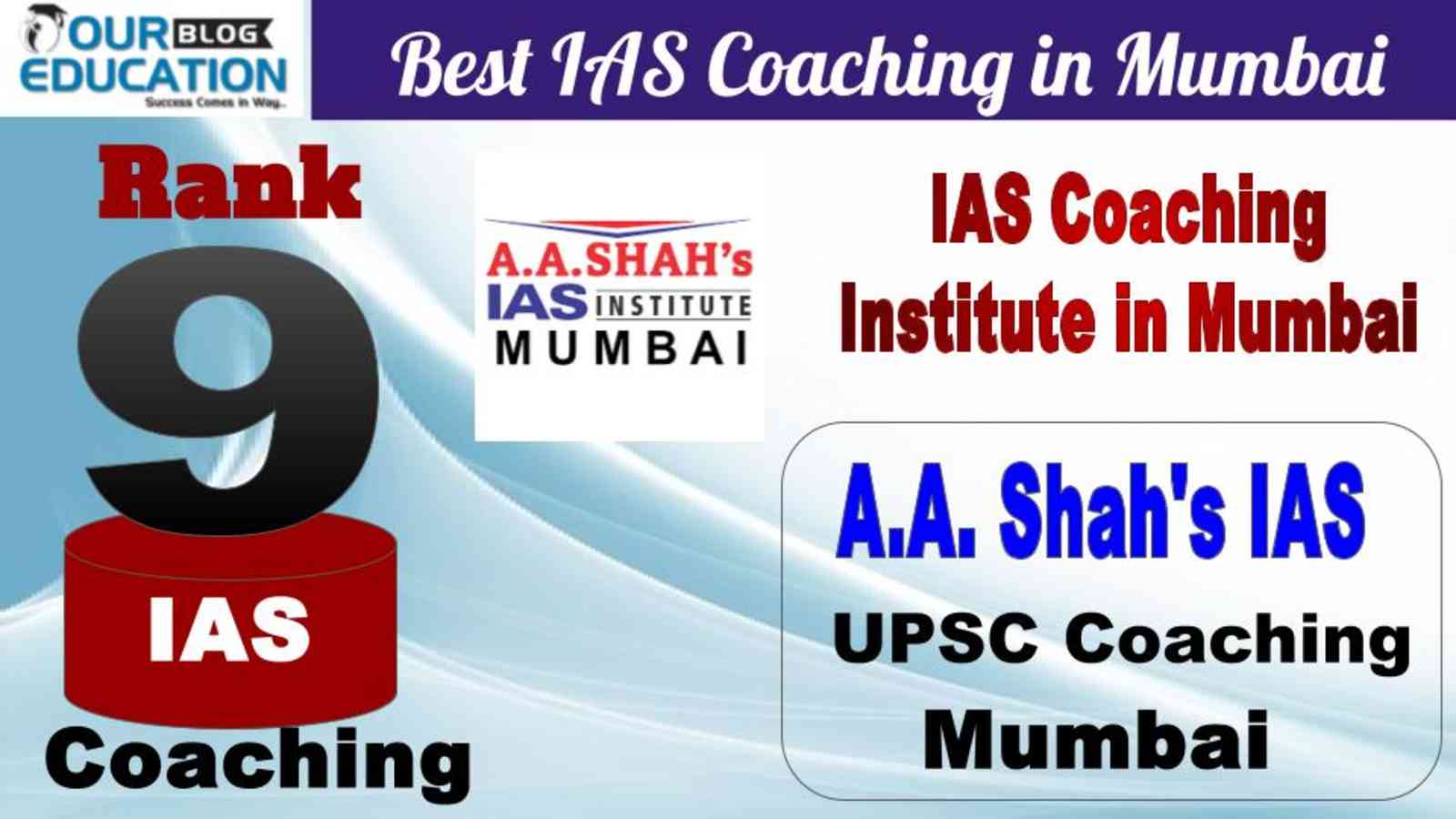 No. 9 Best IAS Coaching in Mumbai A.A. Shah's IAS
