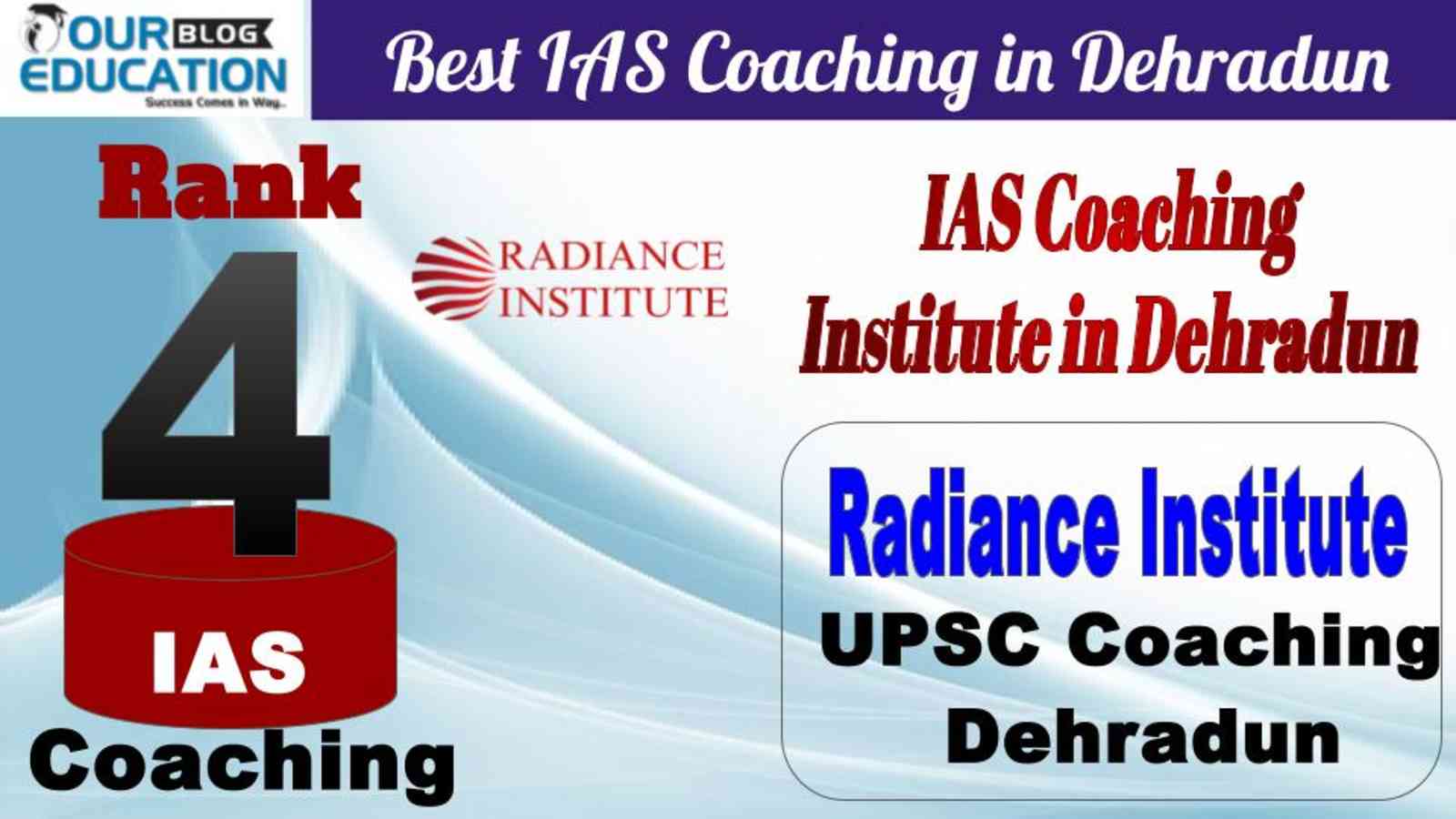 No.4 Best IAS Coaching in Dehradun Radiance Institute