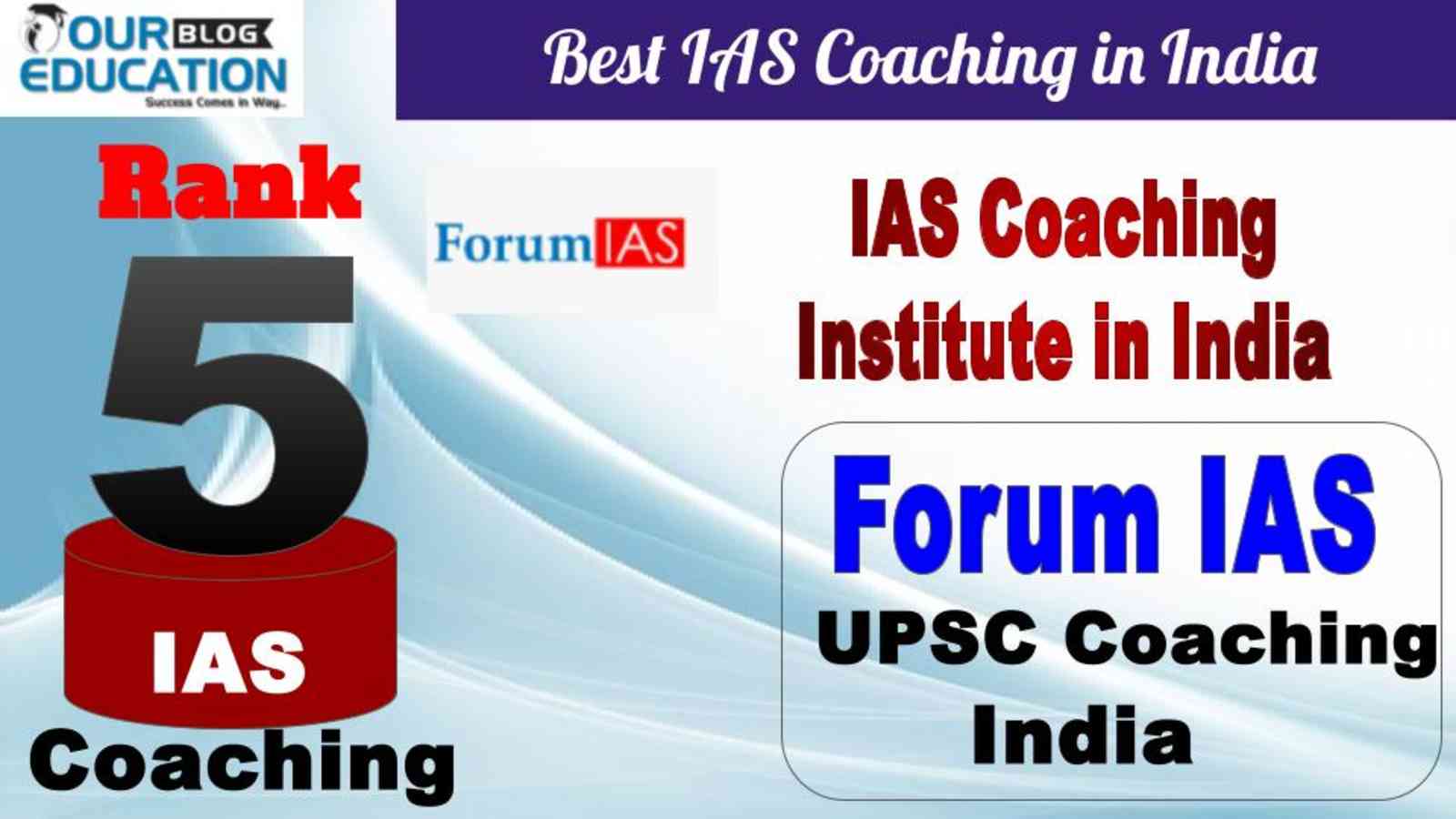 No.5 IAS Coaching in India Forum IAS