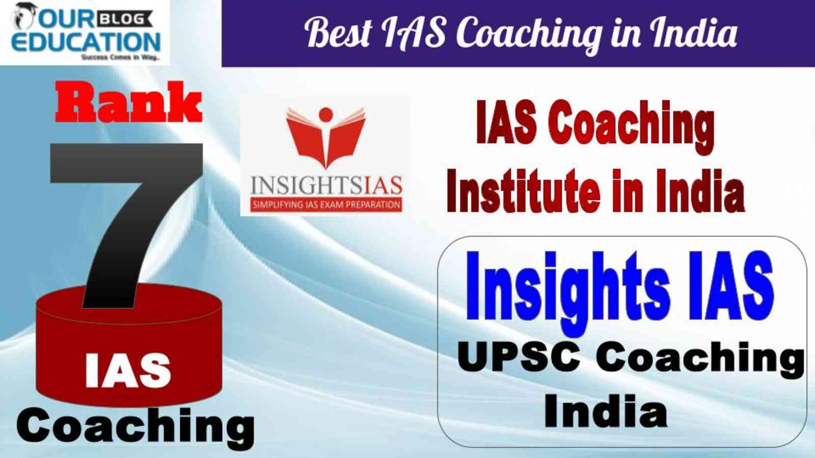 No.7 IAS Coaching in India Insight IAS 