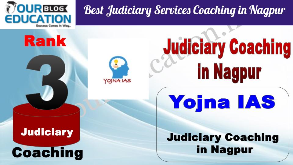 Rank 3. Yojna IAS Best Judiciary Services Coaching in Nagpur