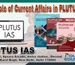 Role of Current Affairs in Plutus IAS Coaching in Delhi