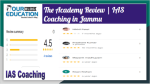 The Academy IAS Coaching in Jammu Review