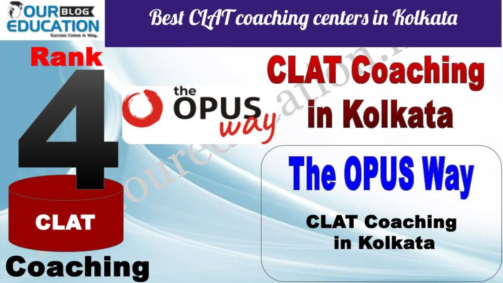 The Opus Way CLAT coaching in Kolkata