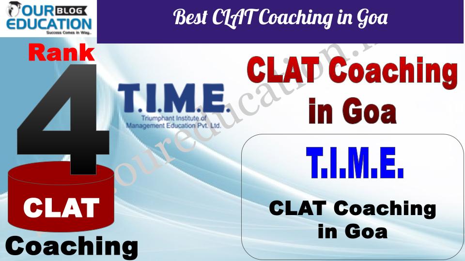 Best CLAT Coaching in Goa TIME