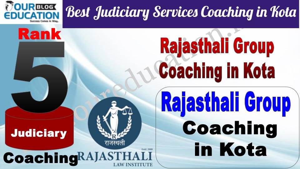 Rank 5. Rajasthali Group Of Institution | Top Judiciary Services Coaching in Kota