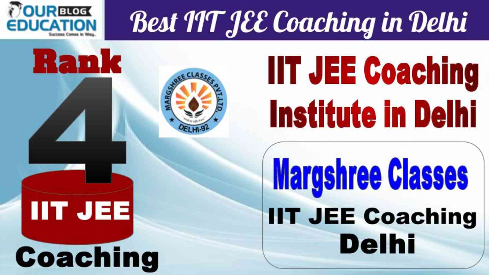 No.4 Best IIT JEE Coaching in Delhi Margshree Classes