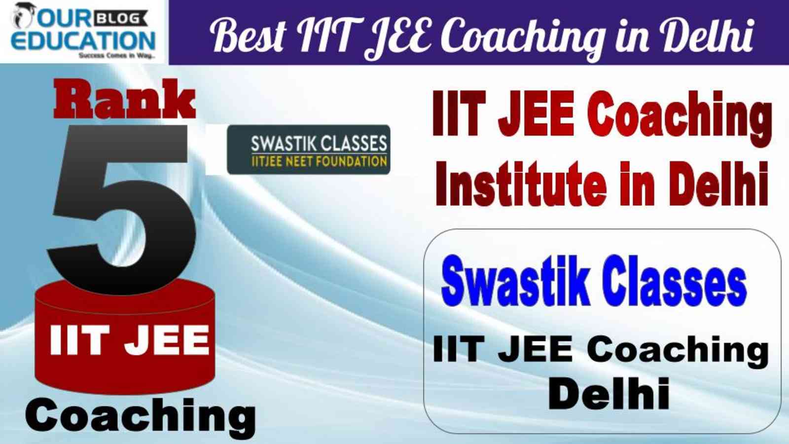 No.5 Best IIT JEE Coaching in Delhi Swastik Classes