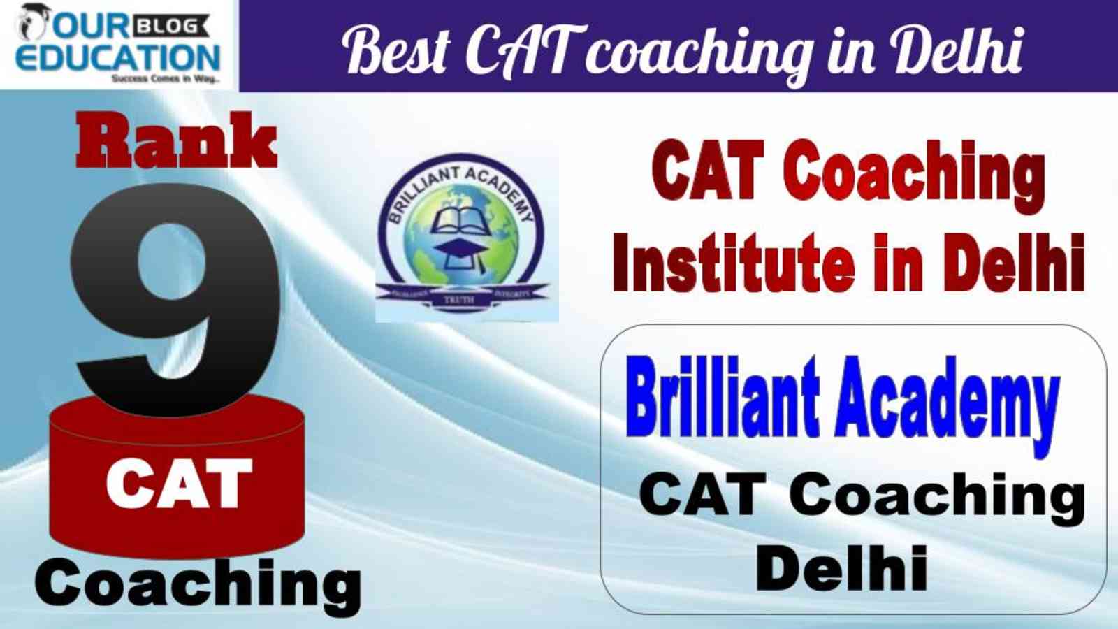No.9 Best CAT Coaching in Delhi Brilliant Academy