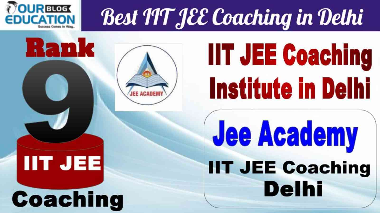 No.9 Best IIT JEE Coaching in Delhi Jee Academy