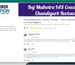 Raj Malhotra IAS Coaching Chandigarh Reviews Rating