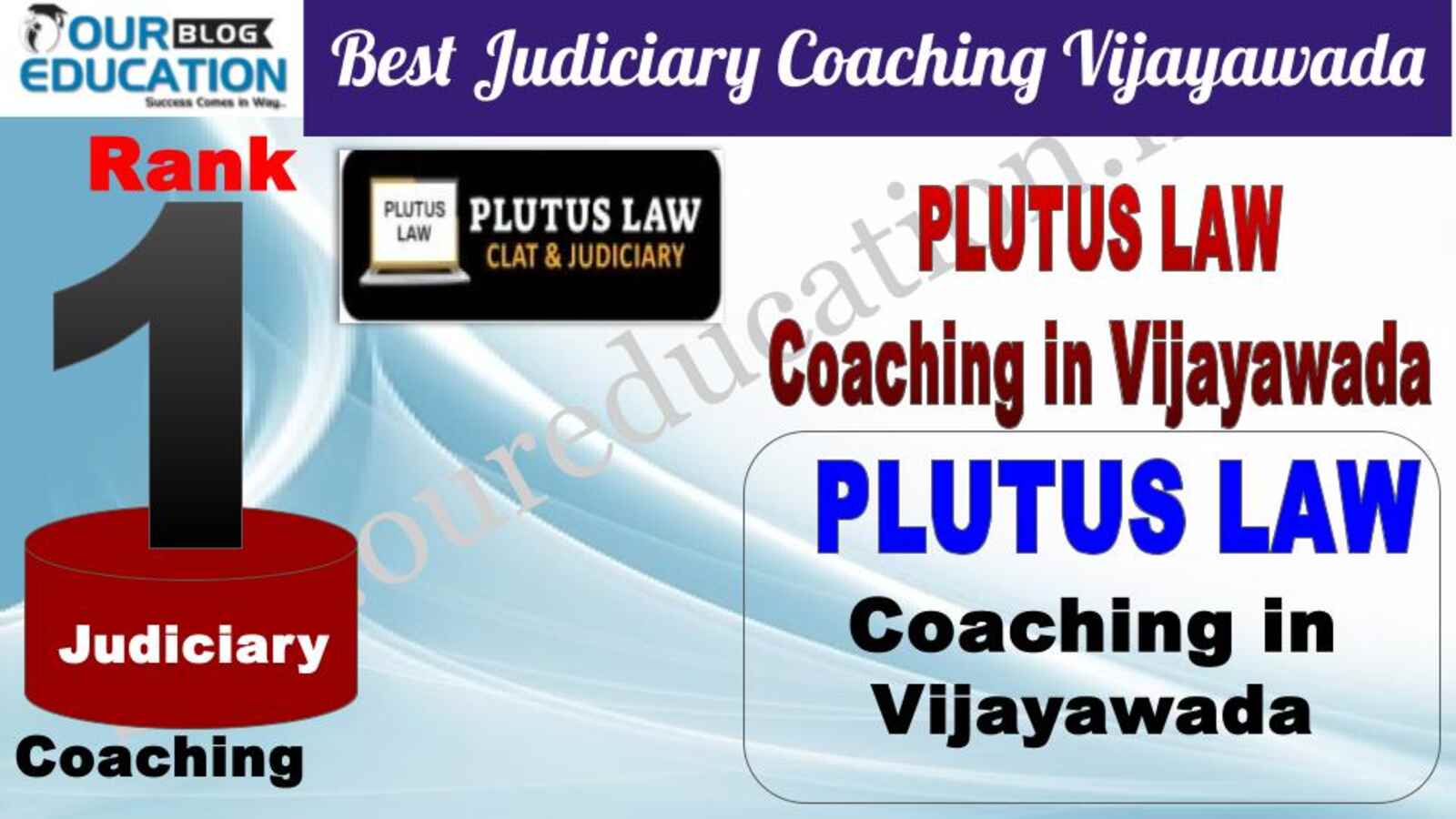 Rank 1 PLUTUS LAW Best Judiciary Services Coaching in Vijayawada