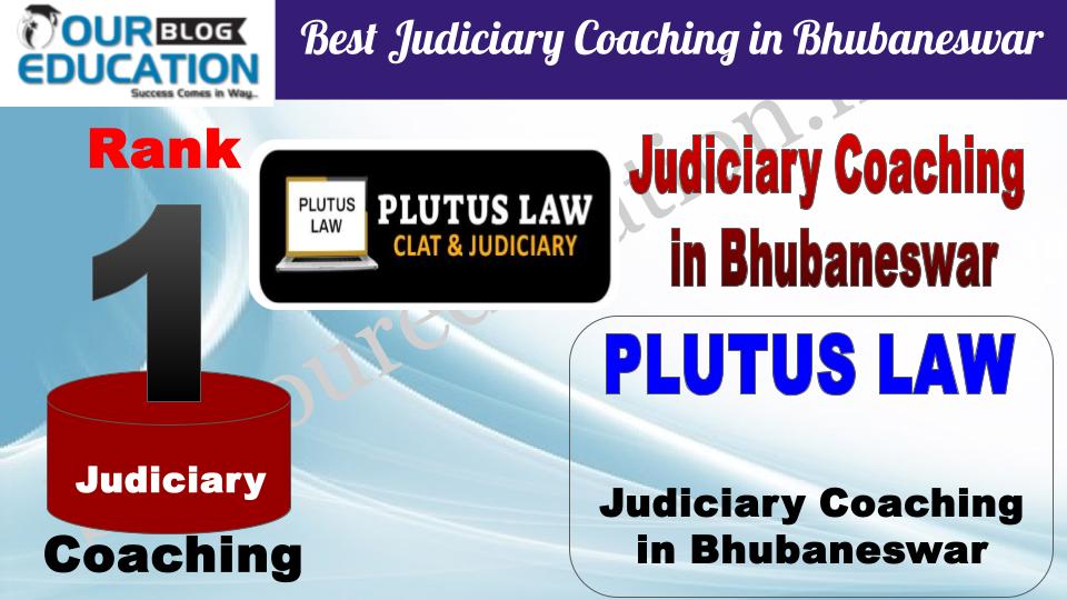  Rank 1. Plutus LAW Best Judiciary Coaching in Bhubaneswar 
