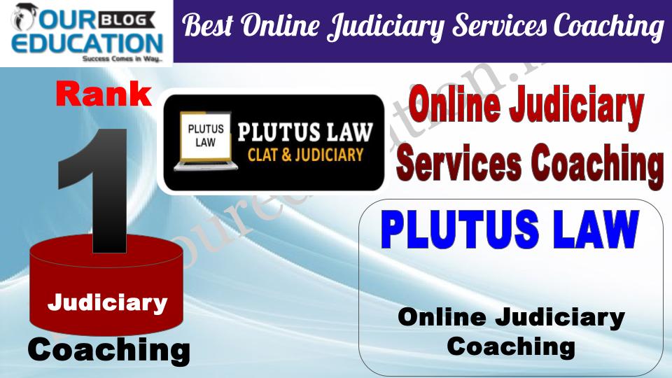 Rank 1. Plutus LAW Best Online Judiciary Services Coaching 