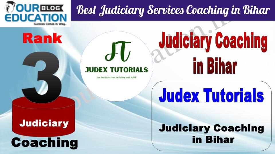 Rank 3 Judex Tutorials Best Judiciary Services Coaching in Bihar