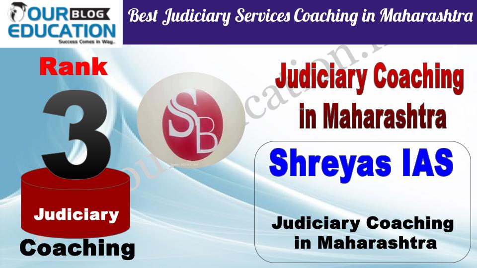 Rank 3 Shreyas IAS Best Judiciary Services Coaching in Maharashtra