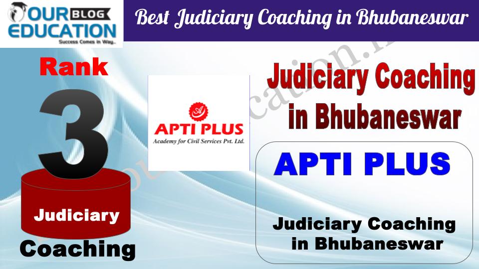 Rank 3. APTI PLUS Academy - Best Judiciary Coaching in Bhubaneswar 