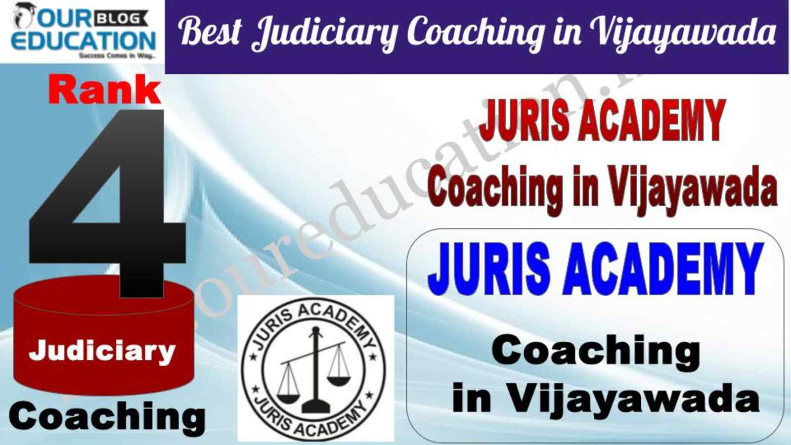 Rank 4 JURIS ACADEMY Best Judiciary Services Coaching in Vijayawada
