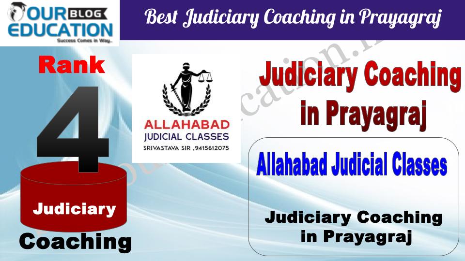 Rank 4. Allahabad Judicial Classes Top Judiciary Coaching in Prayagraj Rank 4. Allahabad Judicial Classes Top Judiciary Coaching in Prayagraj