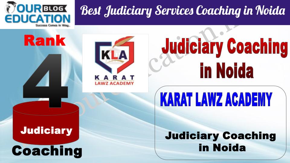 Rank 4. KARAT LAWZ ACADEMY Top Judiciary Coaching in Noida