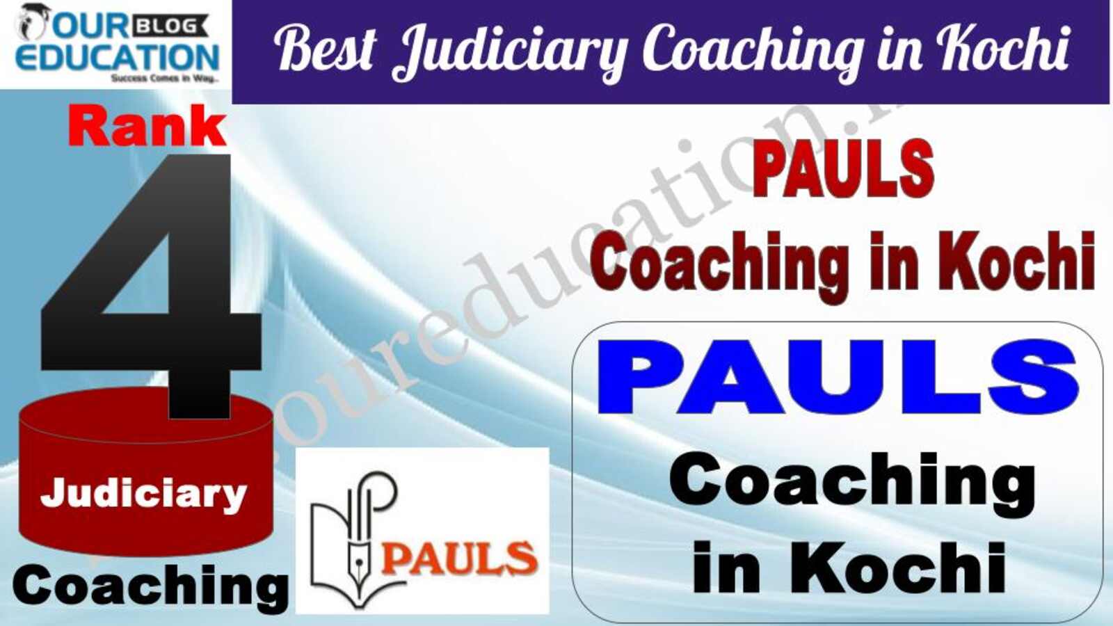 Rank 4. PAULS - Top Judiciary Services Coaching in Kochi