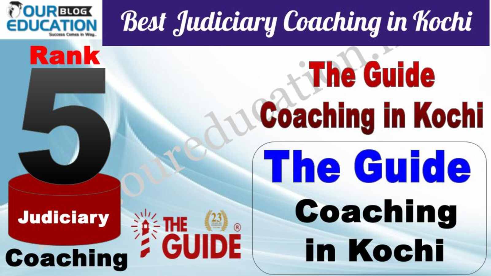Rank 5. The Guide -  Best Judiciary Services Coaching in Kochi
