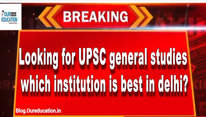 look for upsc GS coaching institution in delhi
