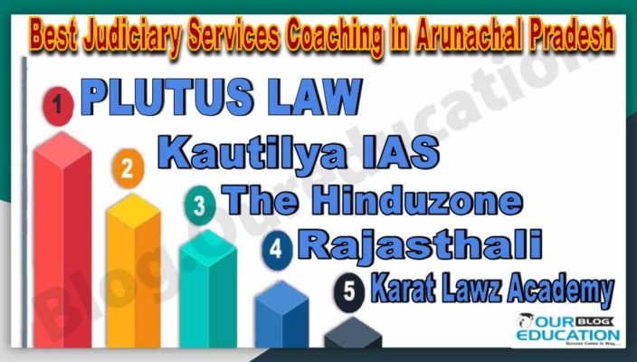 Best Judiciary Services Coaching Institutes in Arunachal Pradesh