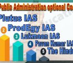 Best Public Administration optional IAS Coaching