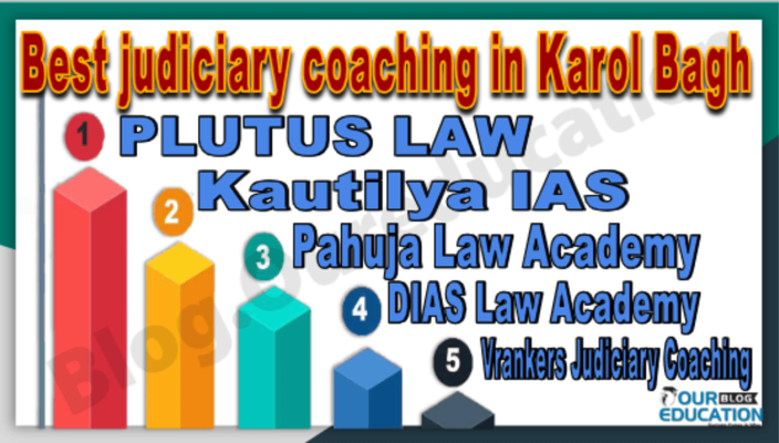 Judiciary Coaching institute in Karol Bagh 