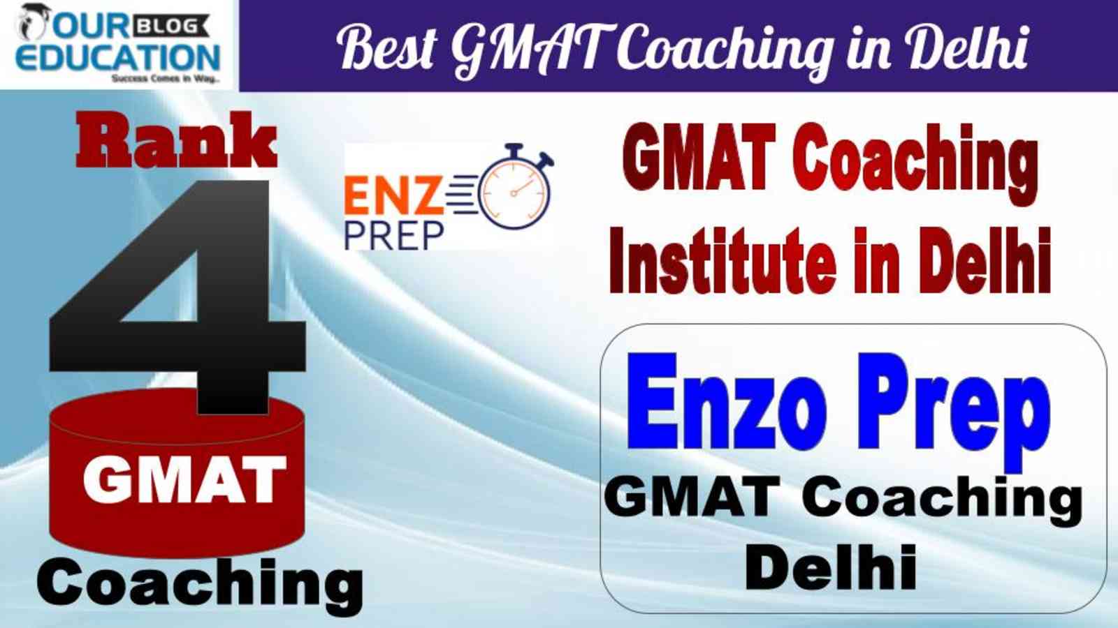 No.4 Best GMAT Coaching in Delhi Enzo Prep