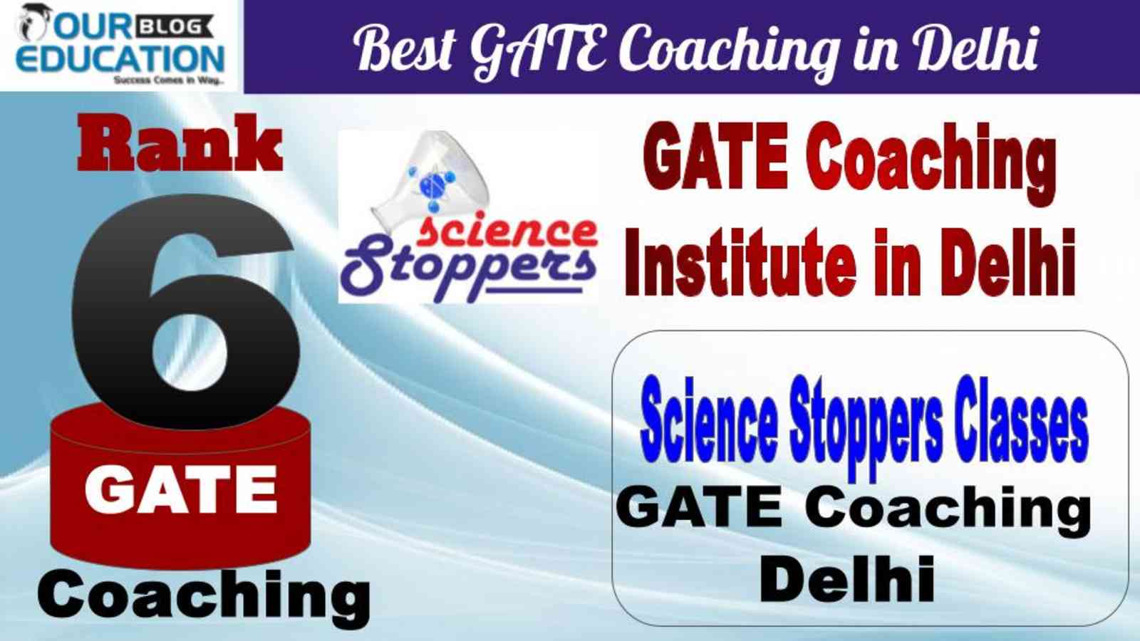 No.6 best GATE coaching in Delhi Science Stoppers Classes