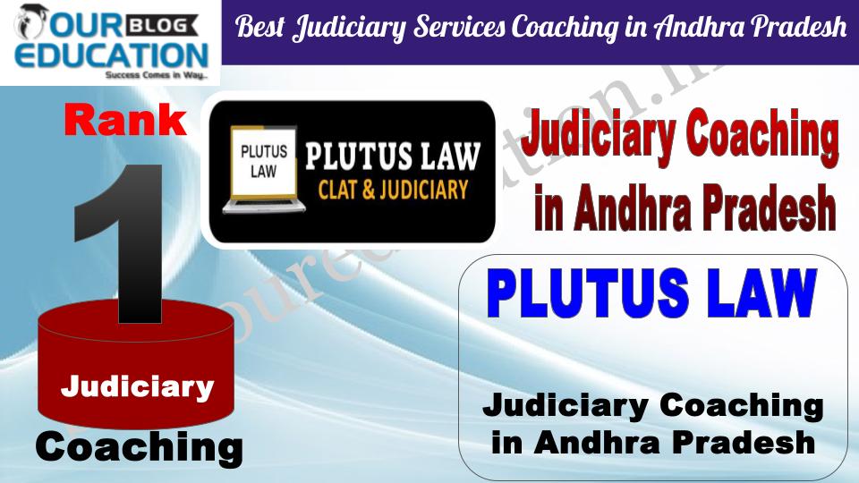 Rank 1. PLUTUS LAW Best Judiciary Services Coaching in Andhra Pradesh