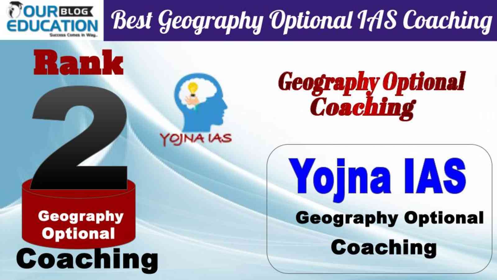 Rank 2 Yojna IAS  Best Geography Optional IAS Coaching in Delhi