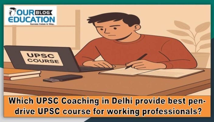 best pen-drive UPSC course for working professionals