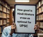 How good is hindi litreture as optional for UPSC