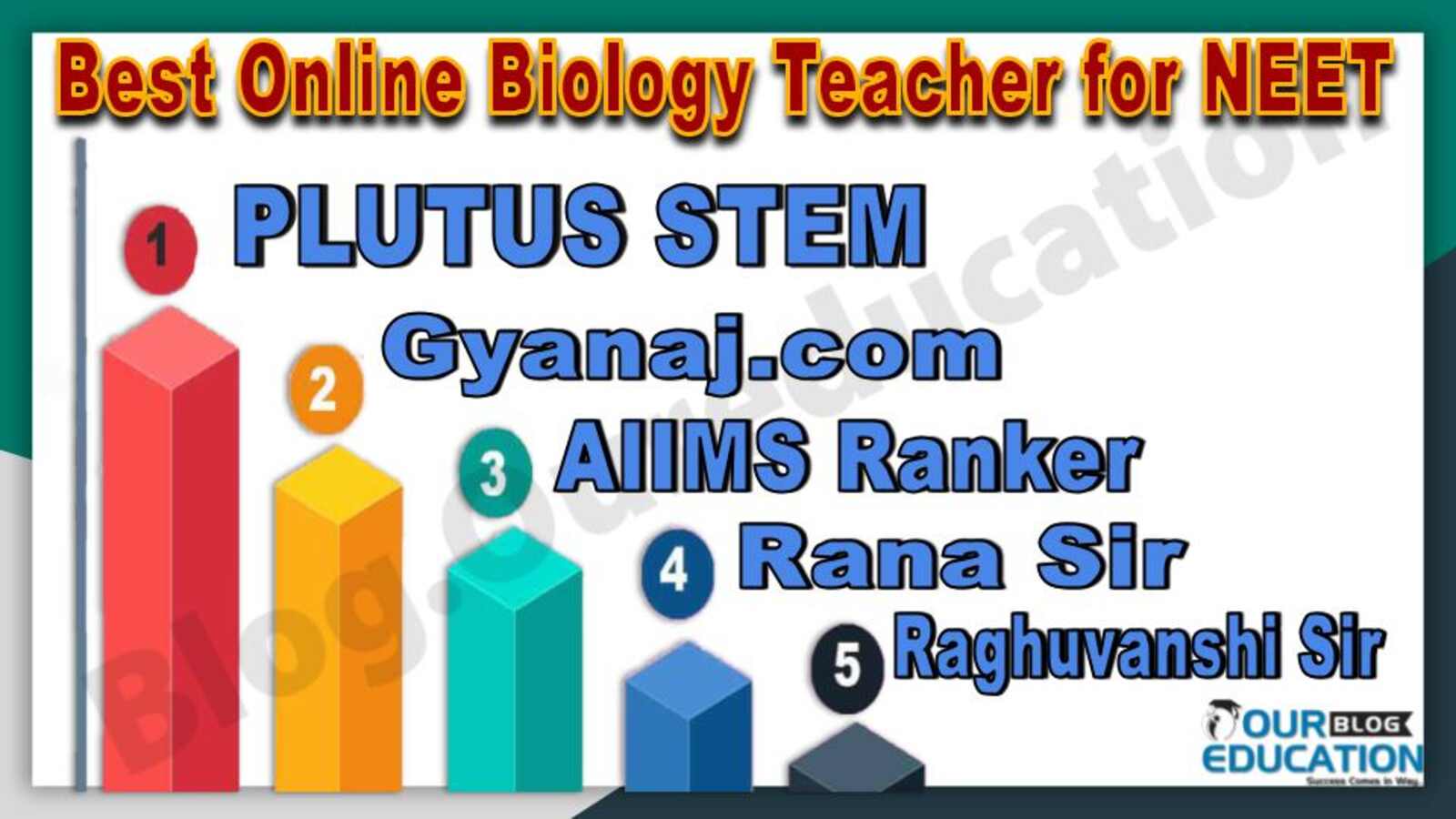 Best Online Biology Teacher for NEET