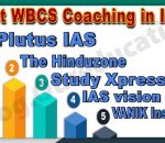 Top WBCS Coaching in India