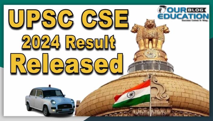 UPSC CSE 2024 Result Announced