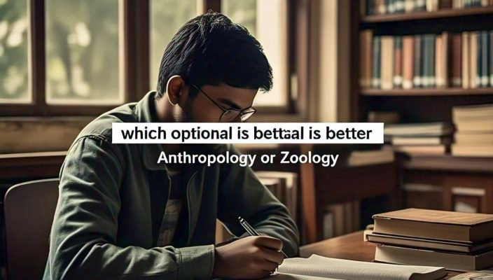 Anthropology or Zoology optional for UPSC CSE