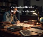 sociology or philosphy which optional is better
