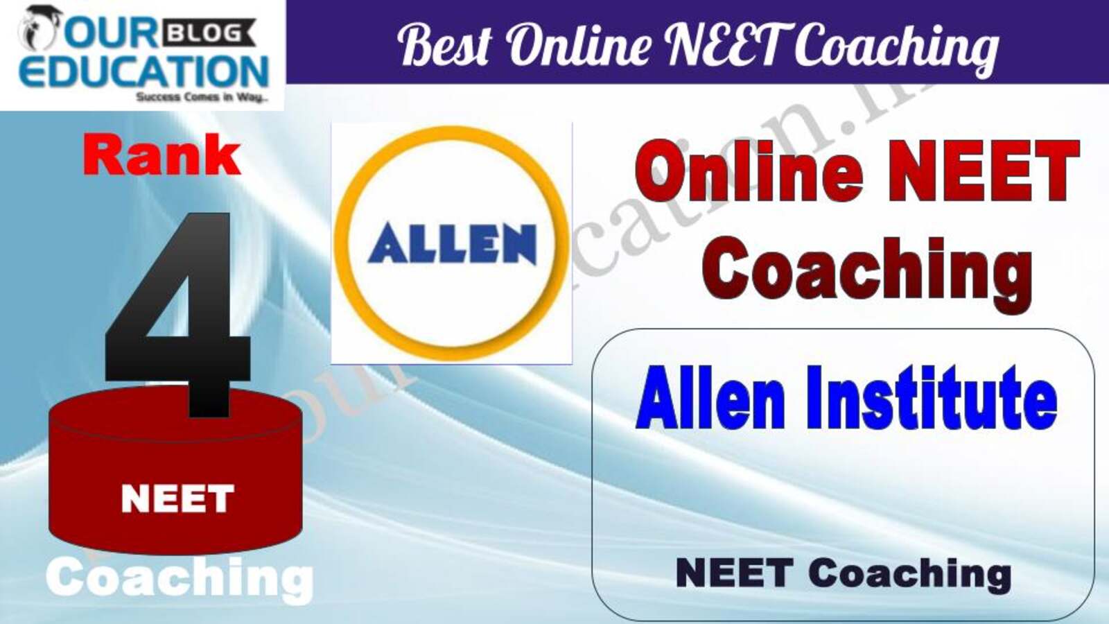 4. Allen Online NEET Coaching Institute Top Online NEET Coaching