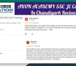 AKON ACADEMY SSC JE Coaching In Chandigarh Review