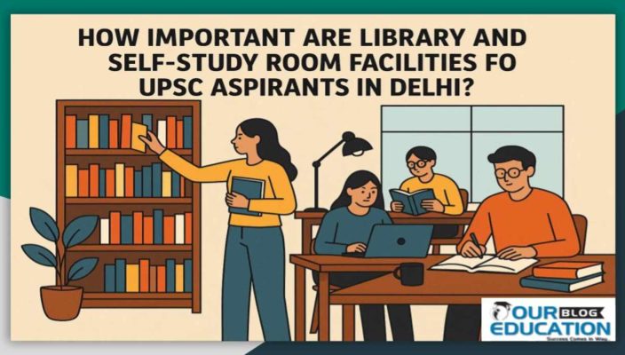 Library and self study room facilities to UPSC aspirants in Delhi