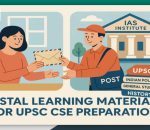 Postal learning materials for UPSC CSE preparation