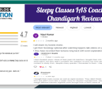 Sleepy IAS Coaching Chandigarh Review