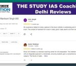 THE STUDY IAS coaching in Delhi Review