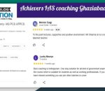 Achievers IAS coaching Ghaziabad Review